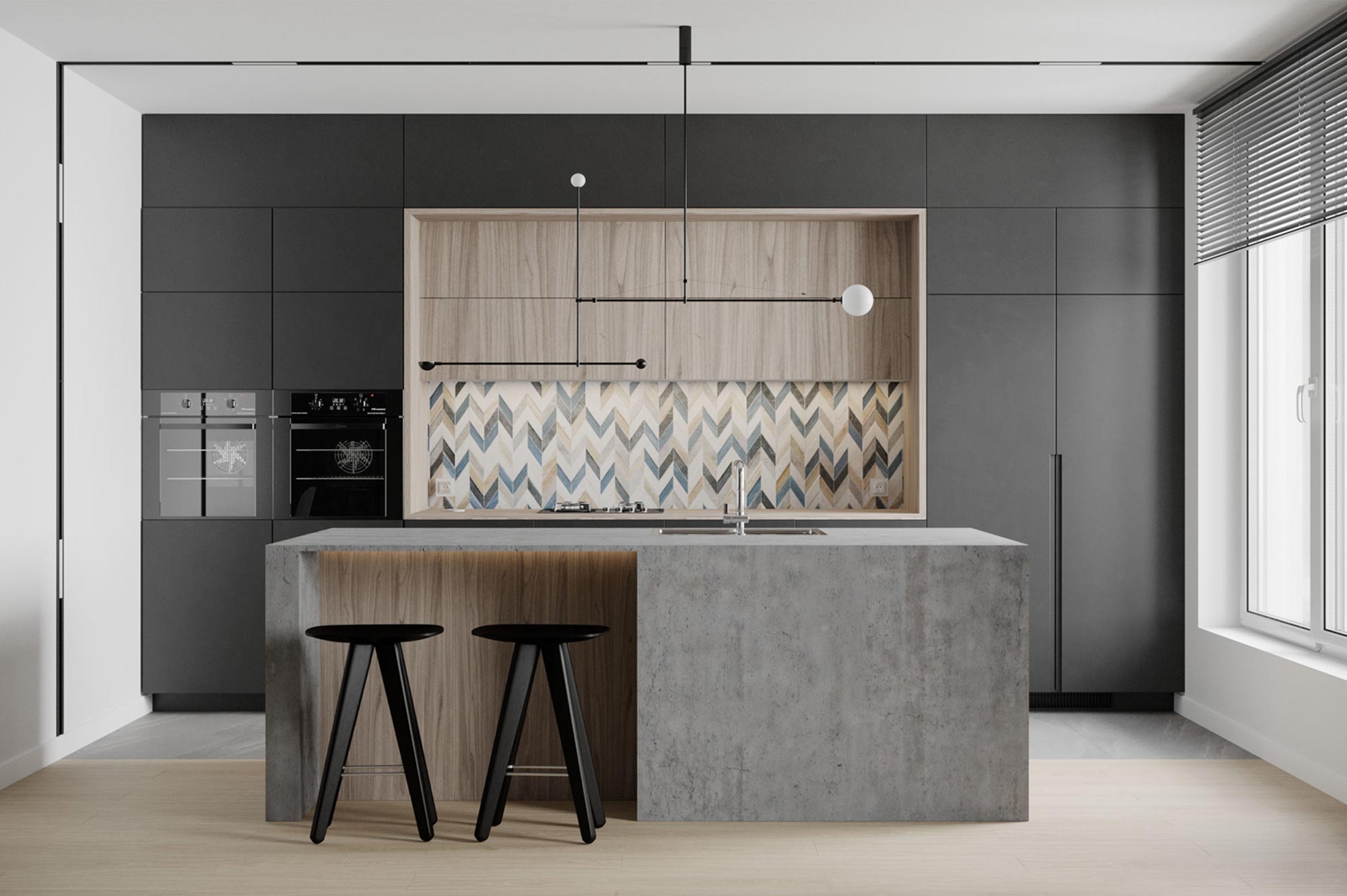 MODERN MINIMALIST KITCHEN CABINETS