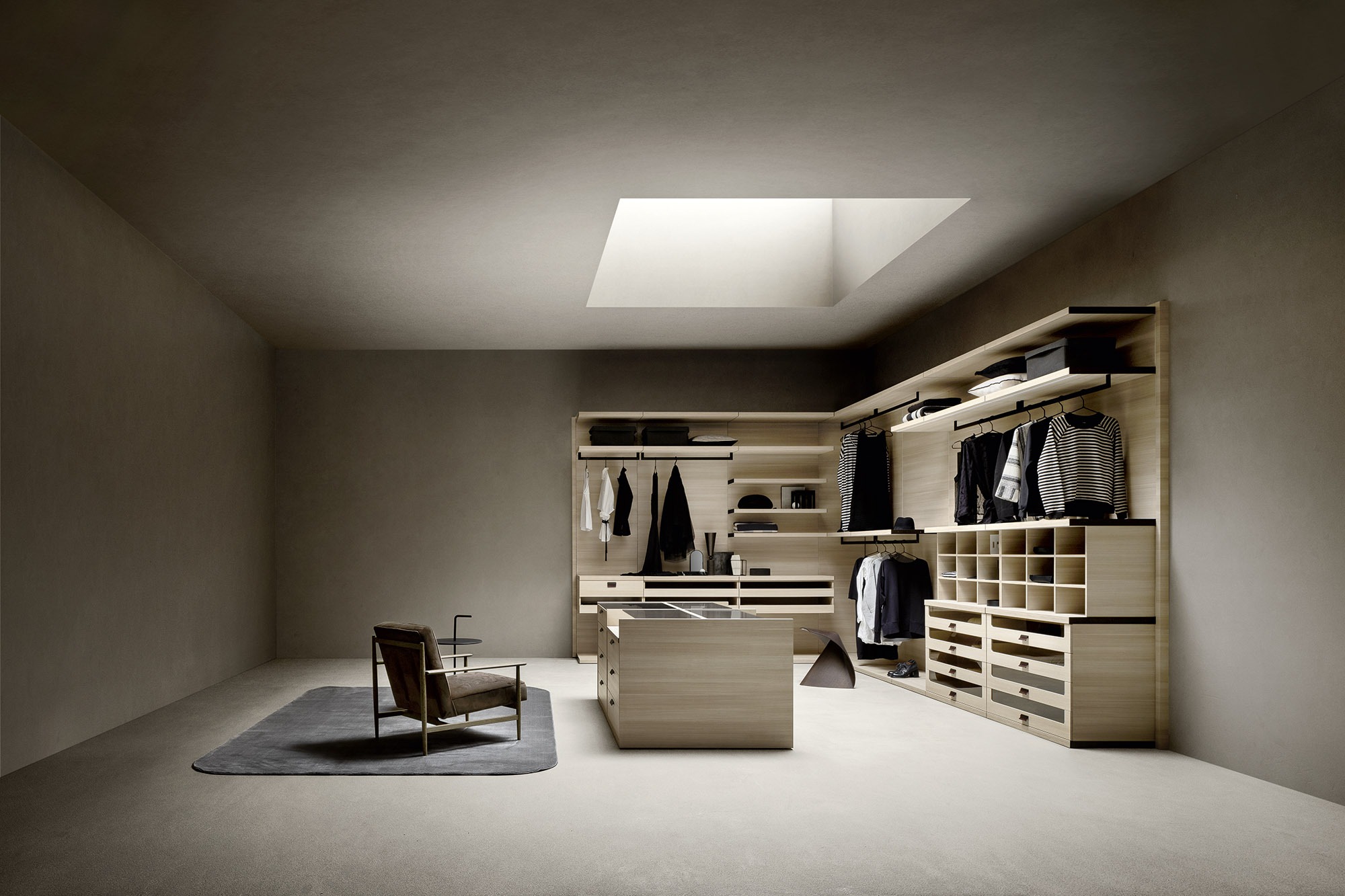 custom walk-in wardrobe