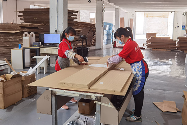 ais kitchen automated production line for custom kitchen cabinets