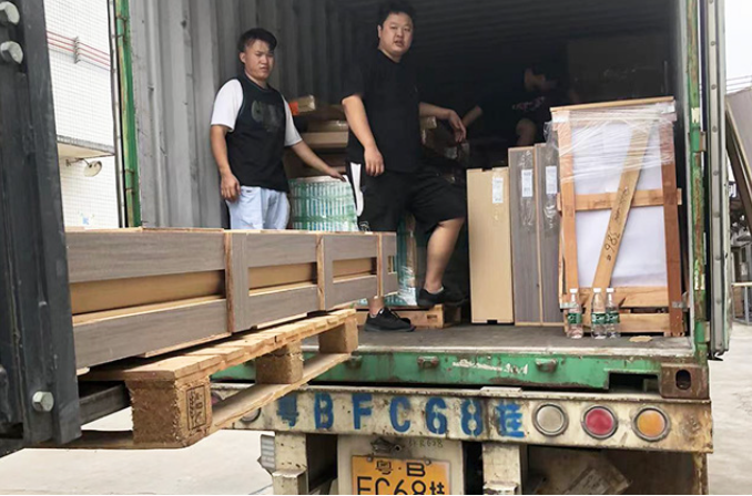ais bulk kitchen cabinet shipping and logistics for international projects