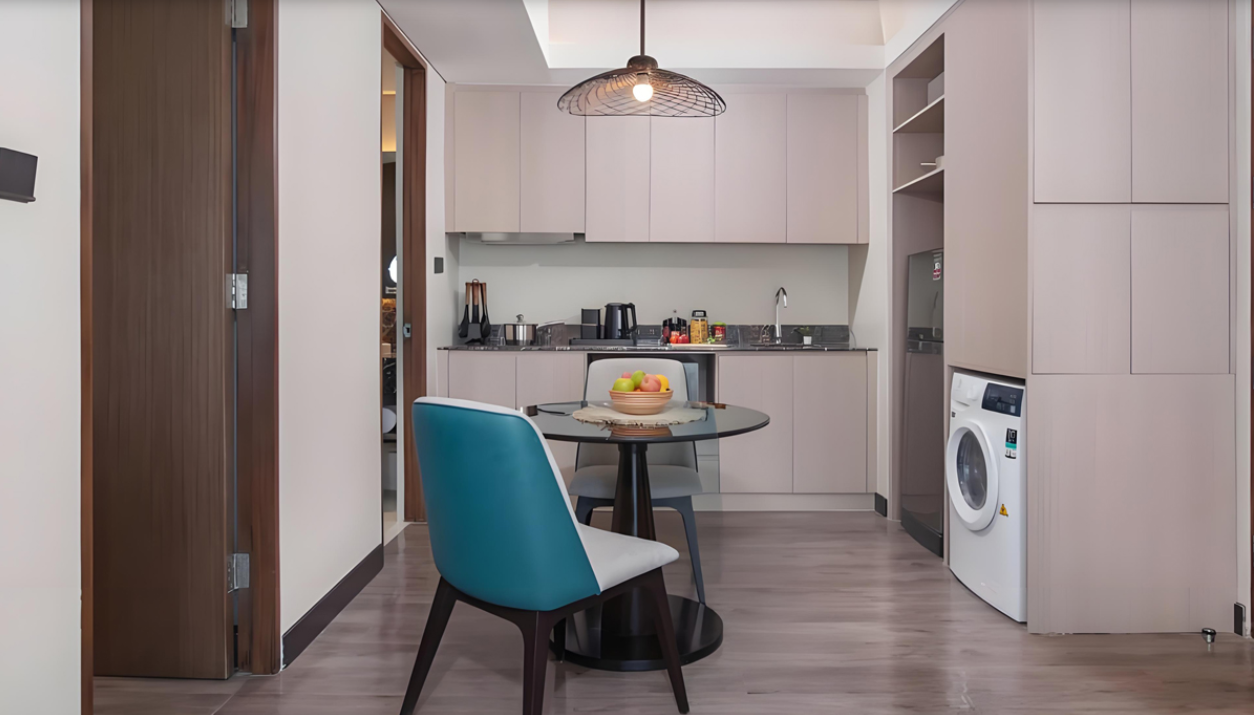 commercial kitchen project showing cabinet layout and workflow planning for restaurants and businesses-ais