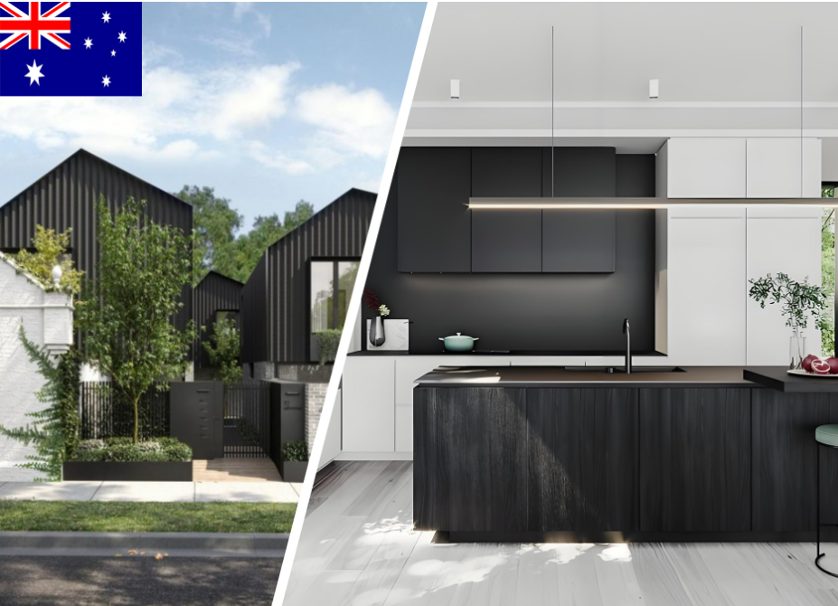 completed kitchen installation project using ais custom cabinets, demonstrating the functional and aesthetic appeal of the products