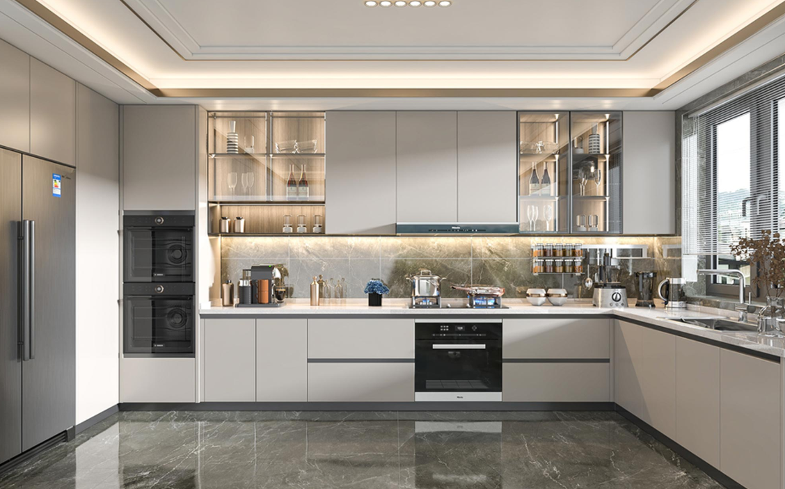 kitchen cabinets that balance design and functionality, offering practical storage solutions and aesthetic appeal-ais