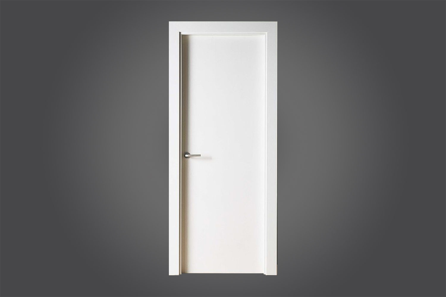 SIMPLE PURE WHITE INTERIOR HOME DOOR