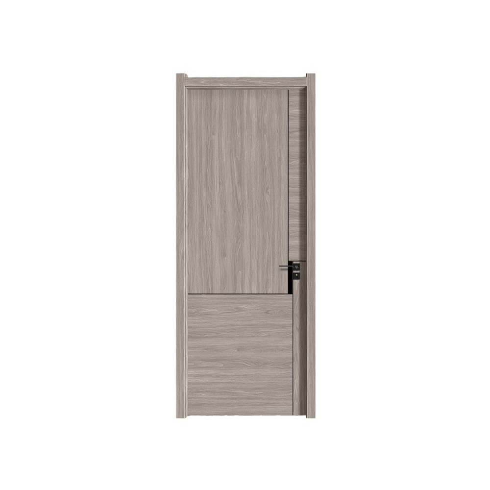 Customized modern interior design solid wood house interior door