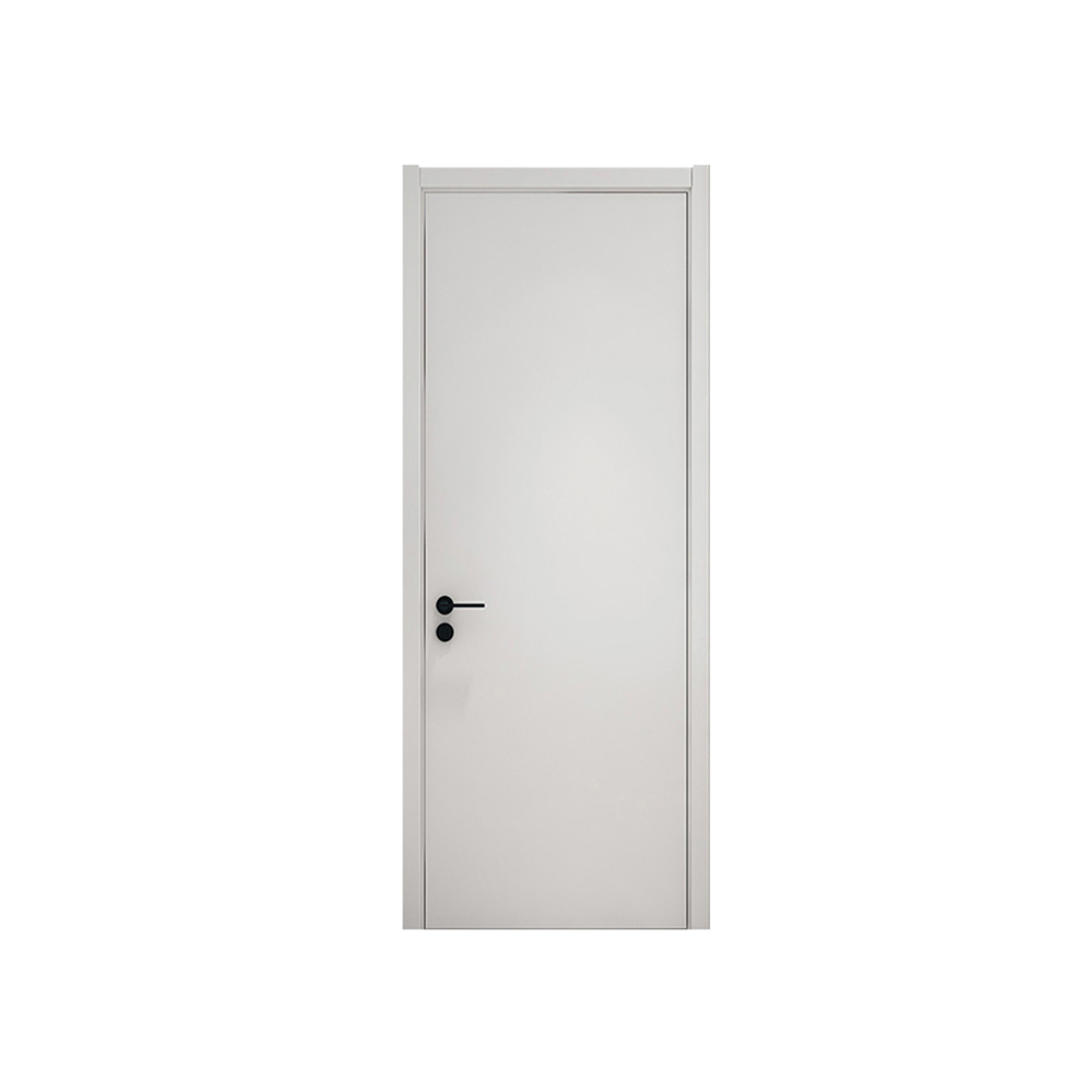 High quality commercial lacquer interior door with black handle