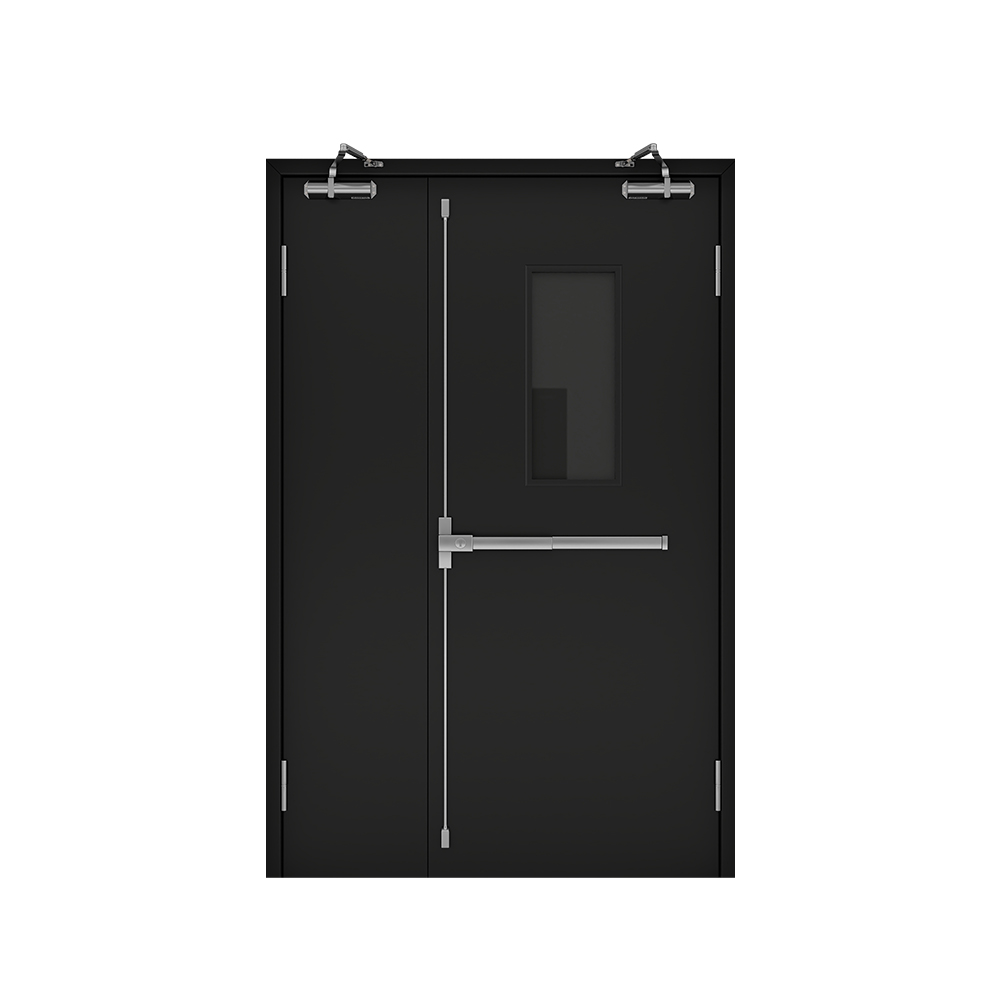 Modern design 90 minutes single door laminate fireproof door for house interior