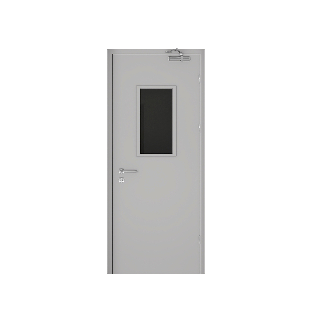 AIS hot sale grey fire proof steel door for sale