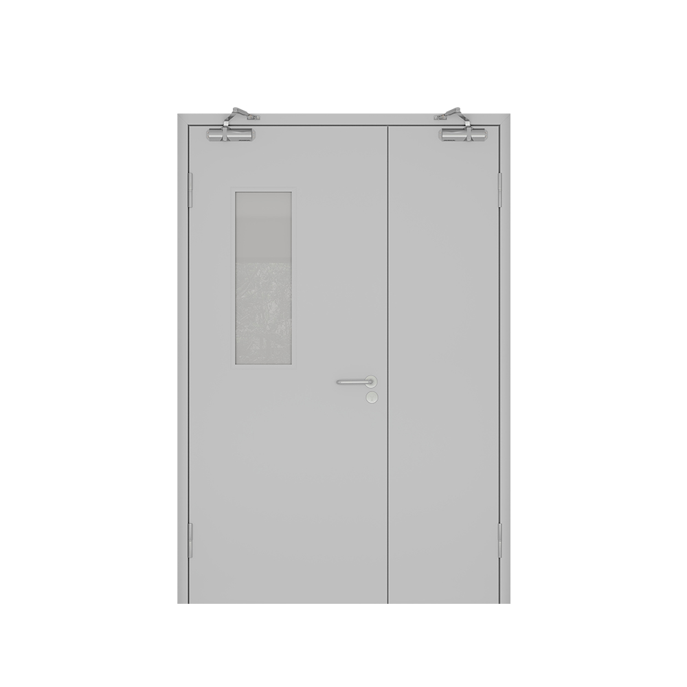 Apartment modern design steel parent fire door